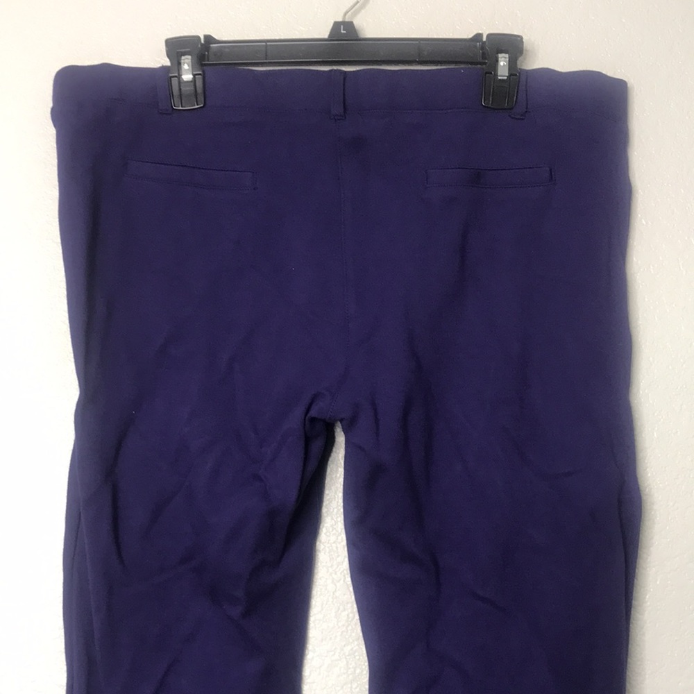 Betabrand Dress Pant Yoga Pants Size XXL Navy Blue - Picture 4 of 13